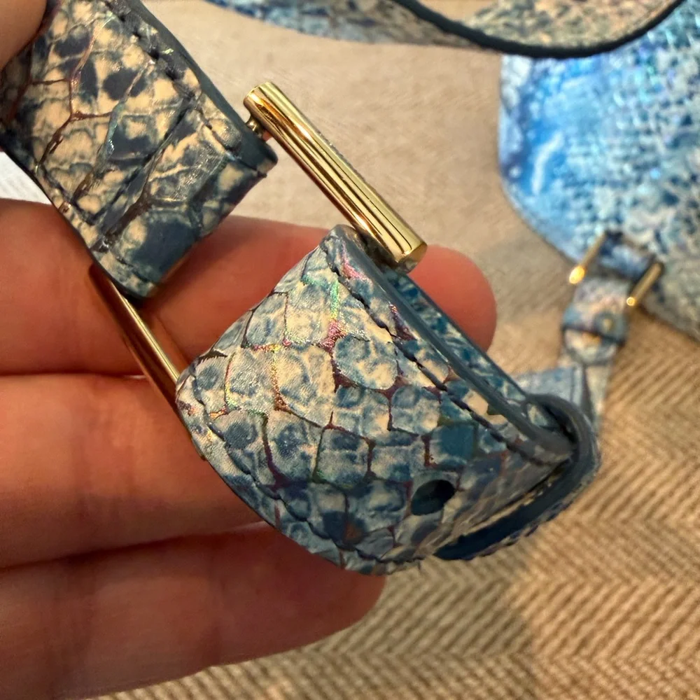 Brahmin Maddie Joyful Oceangrove Leather Backpack